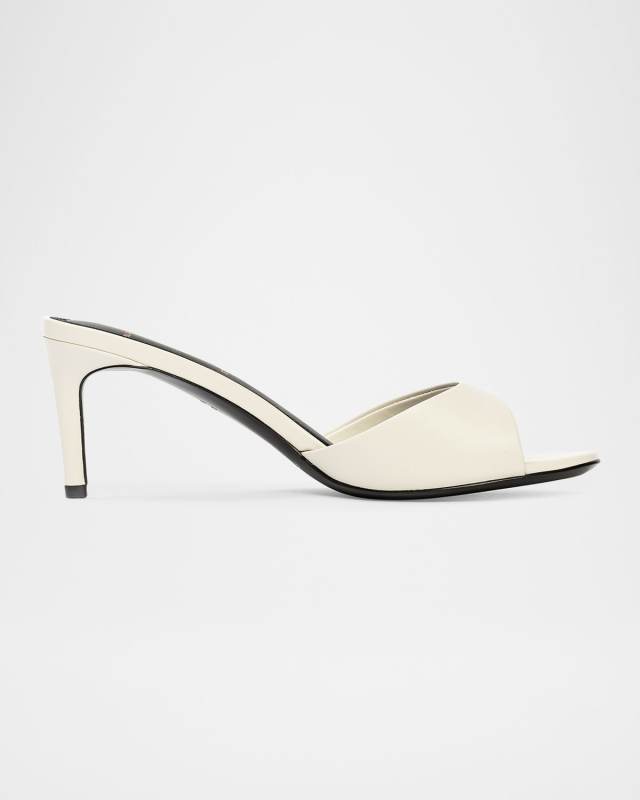 Freddie Metallic Stiletto Mule Sandals